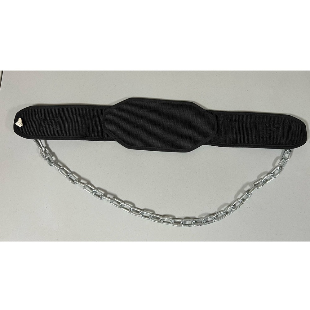 Harbringer Polypropylene Polypro Dip Belt for Weightlifting with Steel Chain ⛓ - Picture 3 of 3